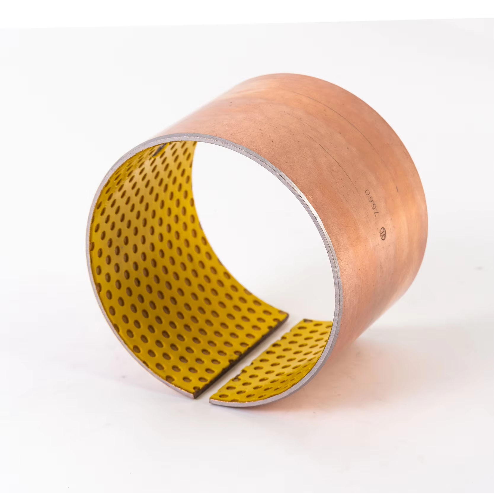 Bronze Composite Plain Bearing Oilless Self Lubricating Bushes with POM Coating Sliding Bushing Bearing