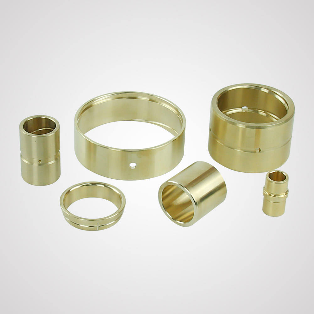 Flanged Bronze Bushing Solid Bronze Plain Bearing with Collar Brass Copper Alloy Bronze Bush Bearing - Image 5